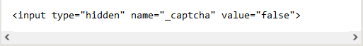 etiqueta no captcha