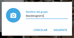 Poner nombre a grupo