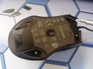 parte trasera mouse